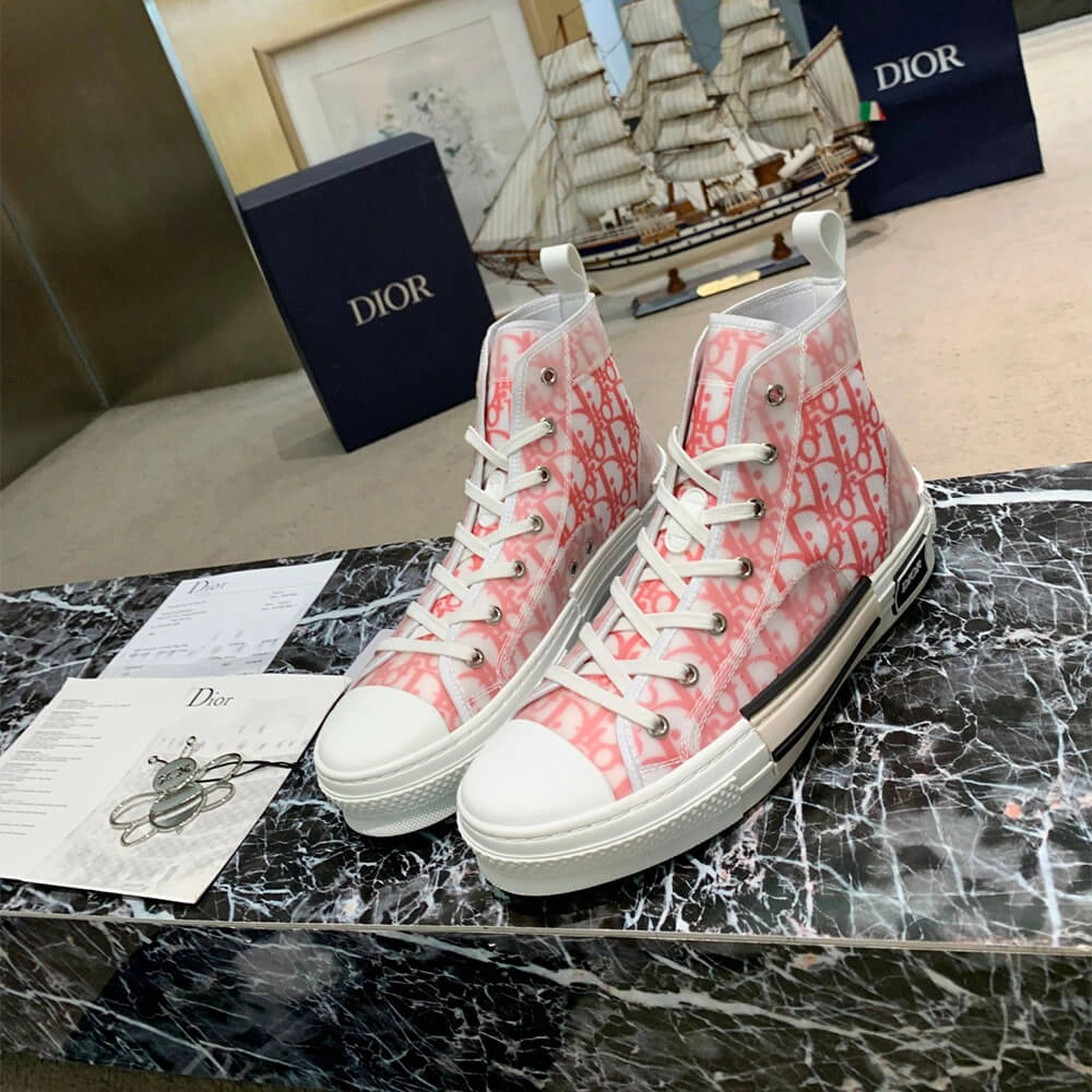 Comfortable DIOR B23 High-Top Sneakers Dior Oblique 3300