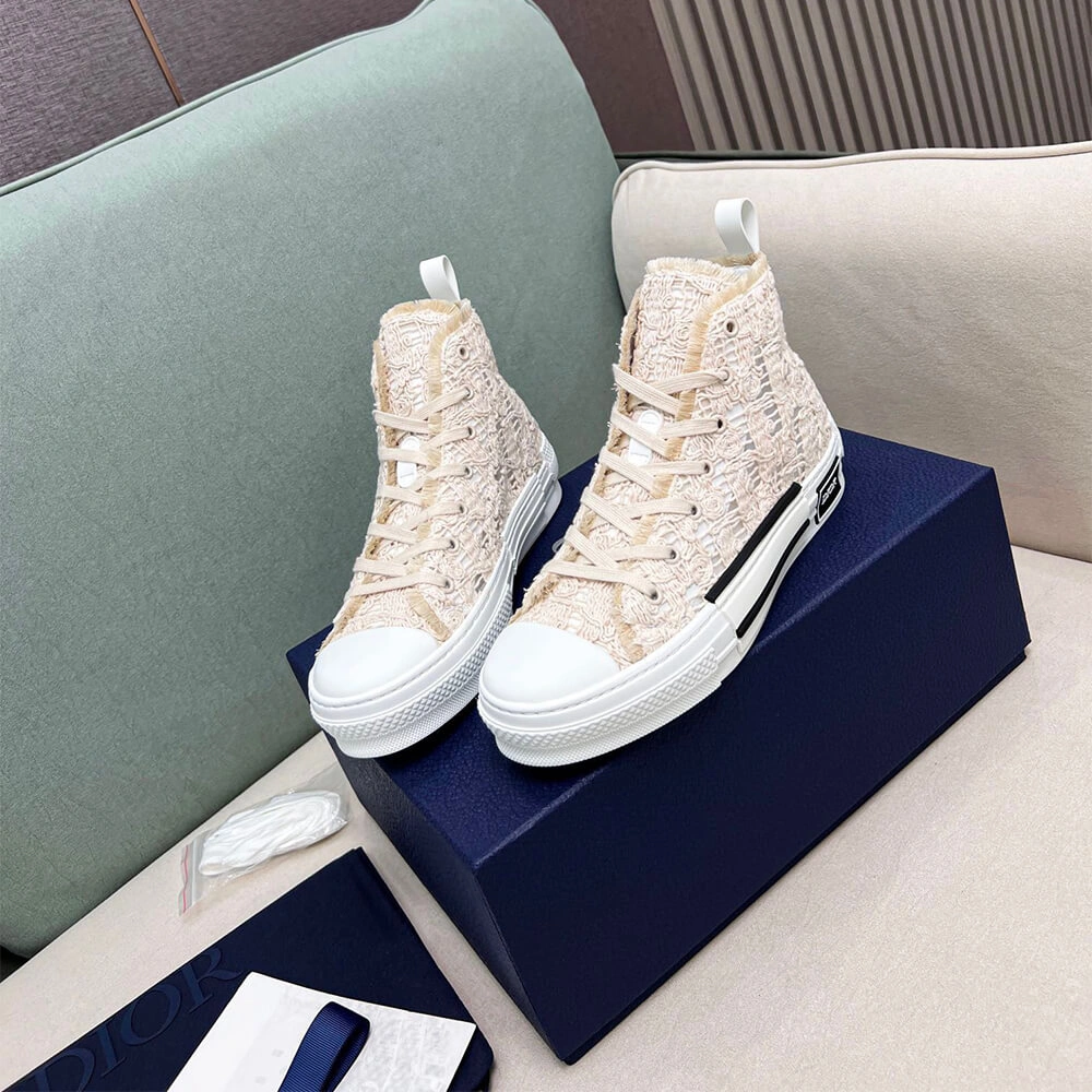 Flexible DIOR B23 High-Top Sneakers Dior Oblique 3343