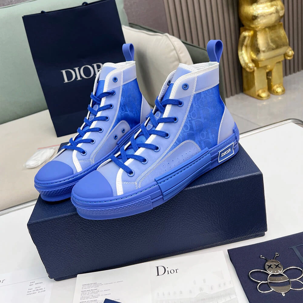 DIOR B23 High-Top Sneakers Dior Oblique TopPick 3321
