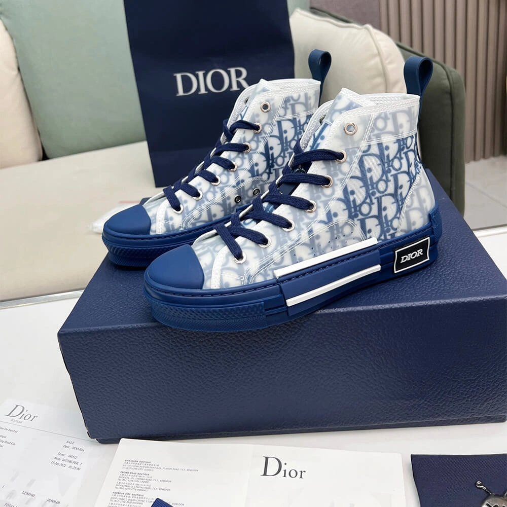DailyWear DIOR B23 High-Top Sneakers Dior Oblique 3318