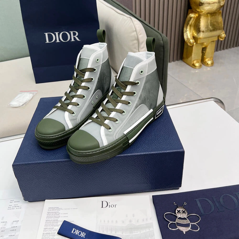 Resilient DIOR B23 High-Top Sneakers Dior Oblique 3311