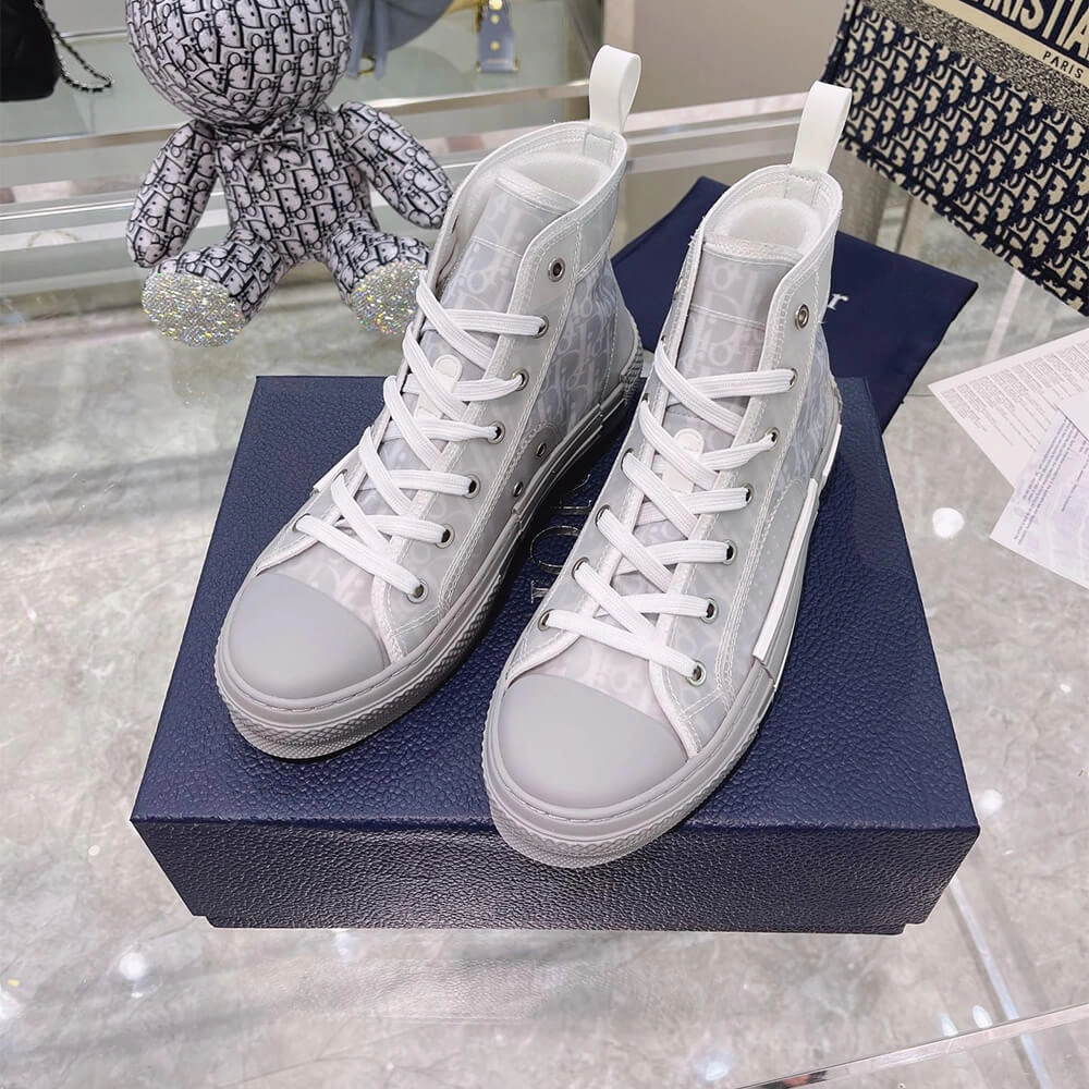 DIOR B23 High-Top Sneakers Dior Oblique Refined 3333
