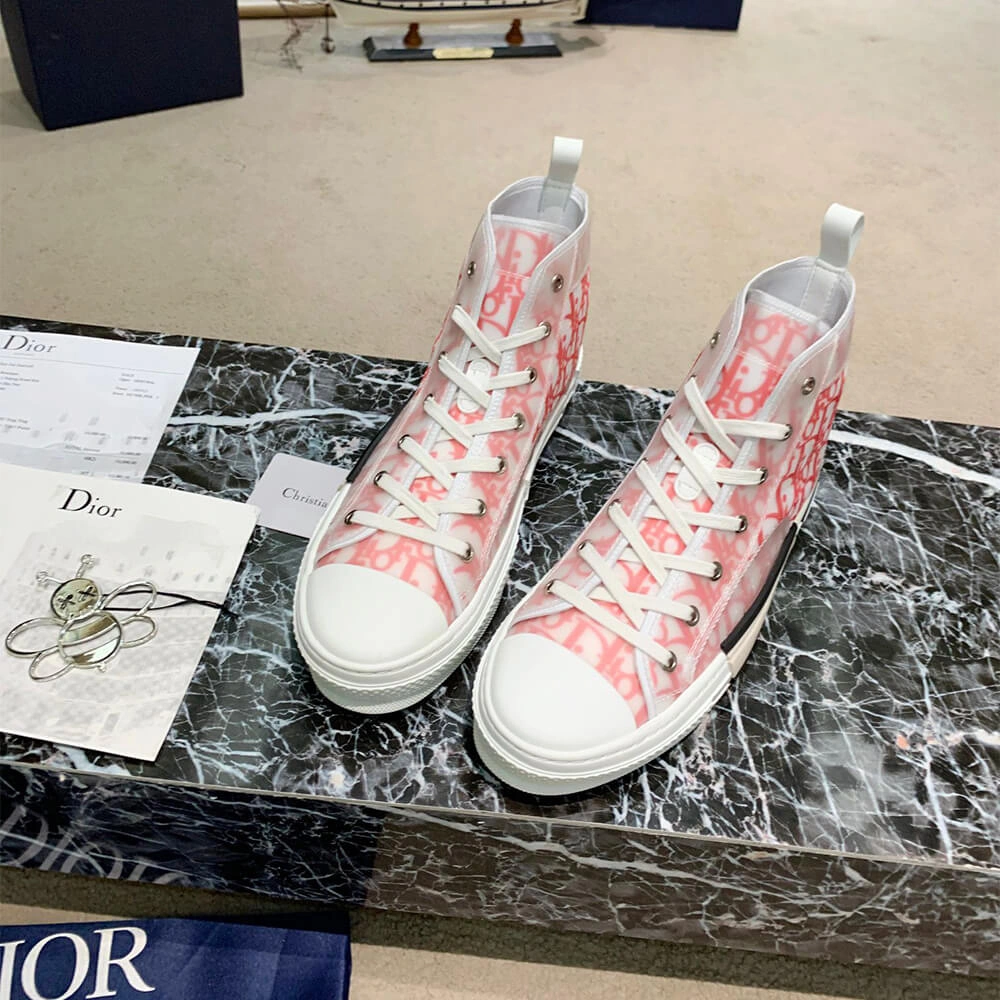 Comfortable DIOR B23 High-Top Sneakers Dior Oblique 3300