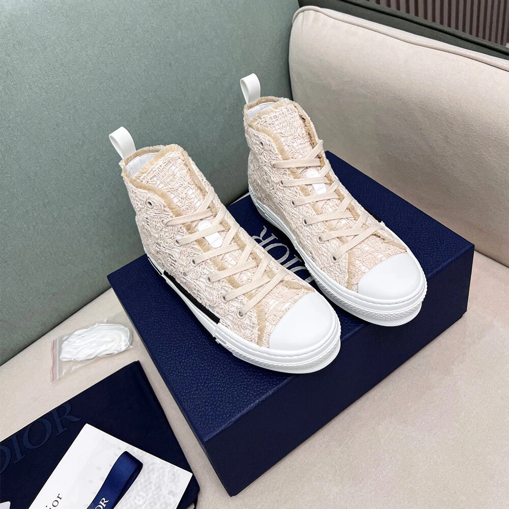 Flexible DIOR B23 High-Top Sneakers Dior Oblique 3343