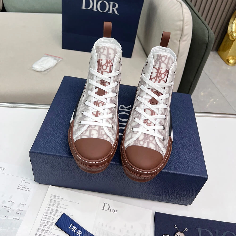 DIOR B23 High-Top Sneakers Dior Oblique Reliable 3306