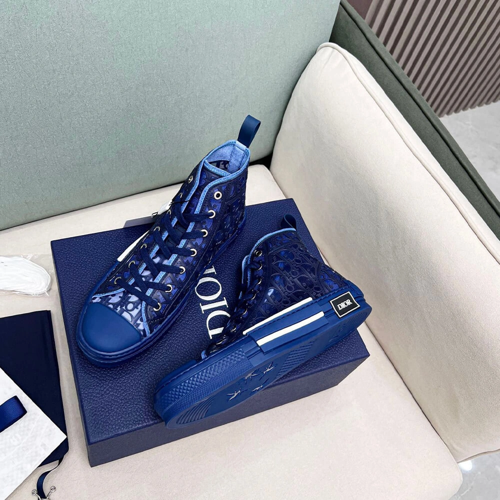 Chic DIOR B23 High-Top Sneakers Dior Oblique 3335