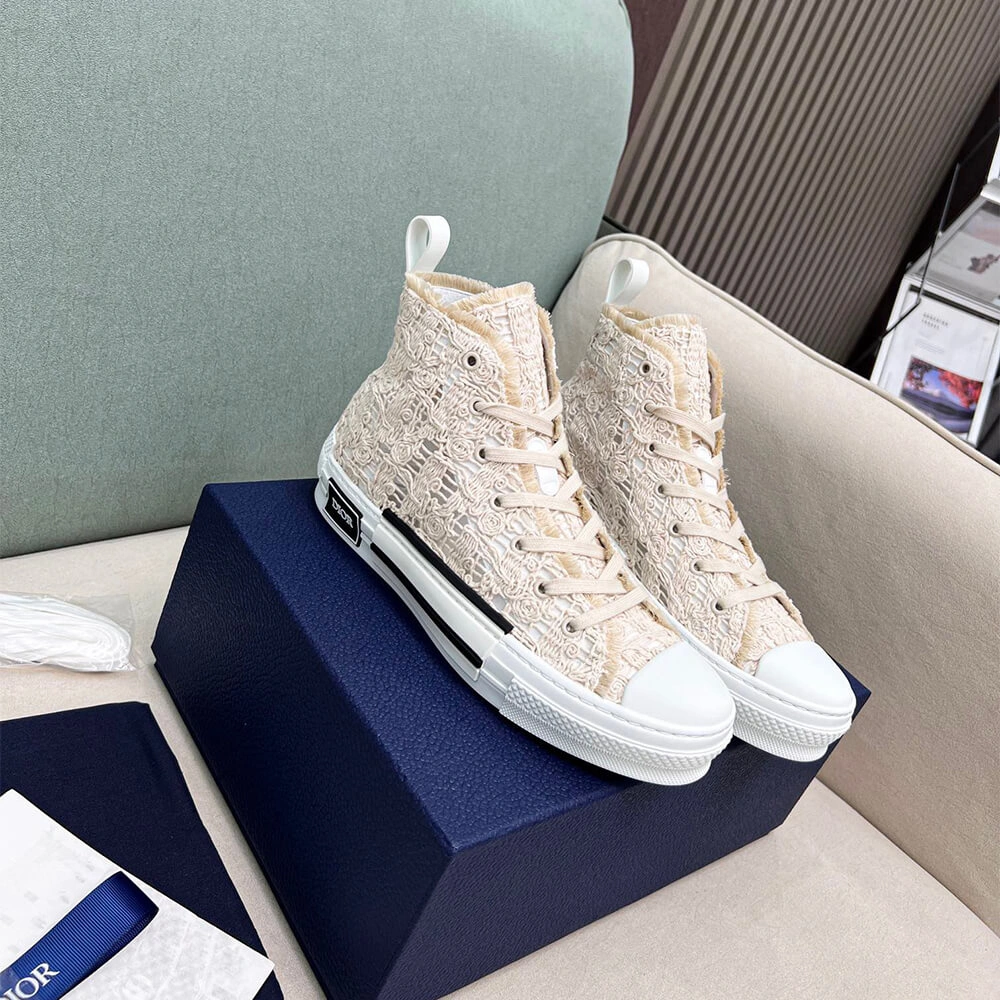 Flexible DIOR B23 High-Top Sneakers Dior Oblique 3343