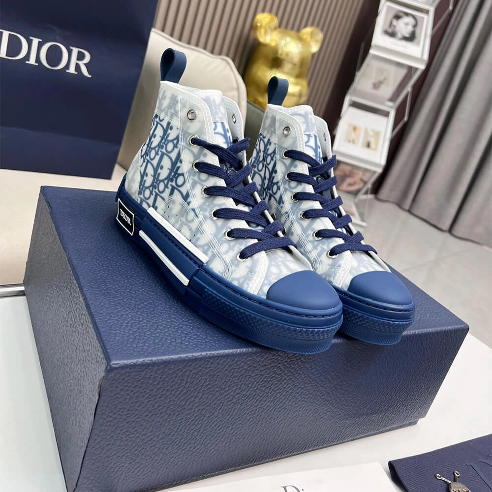 DailyWear DIOR B23 High-Top Sneakers Dior Oblique 3318
