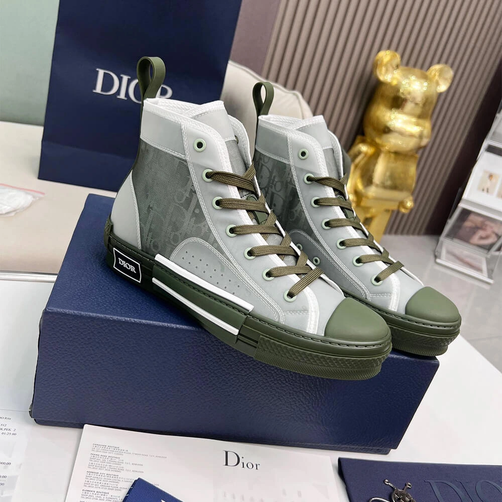 Resilient DIOR B23 High-Top Sneakers Dior Oblique 3311