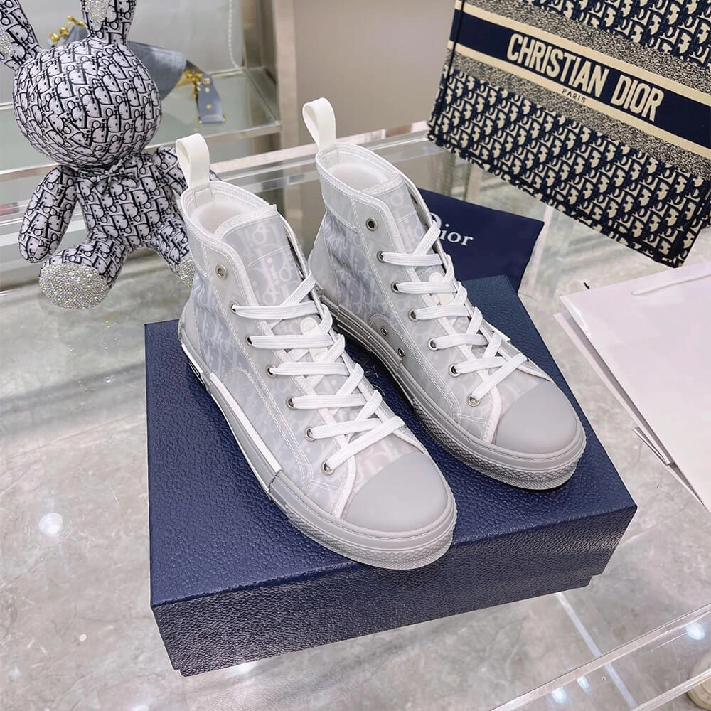 DIOR B23 High-Top Sneakers Dior Oblique Refined 3333