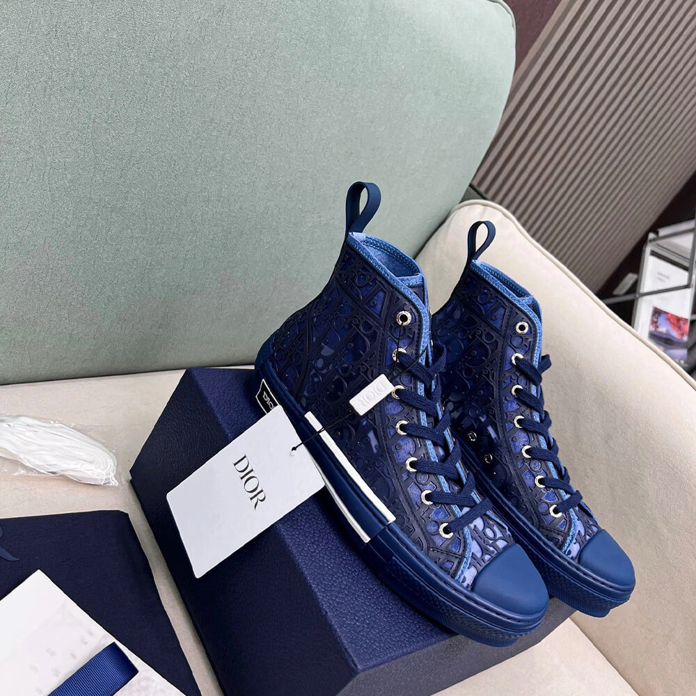 Chic DIOR B23 High-Top Sneakers Dior Oblique 3335
