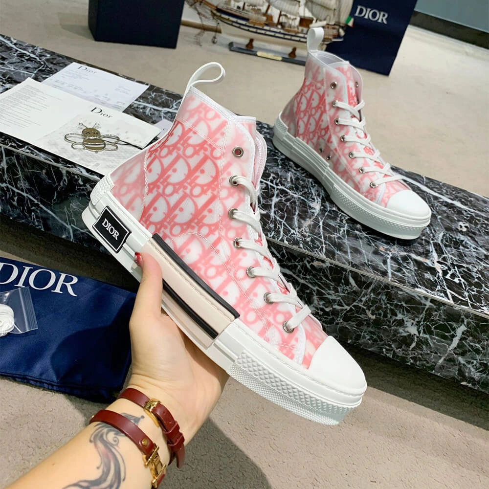 Comfortable DIOR B23 High-Top Sneakers Dior Oblique 3300