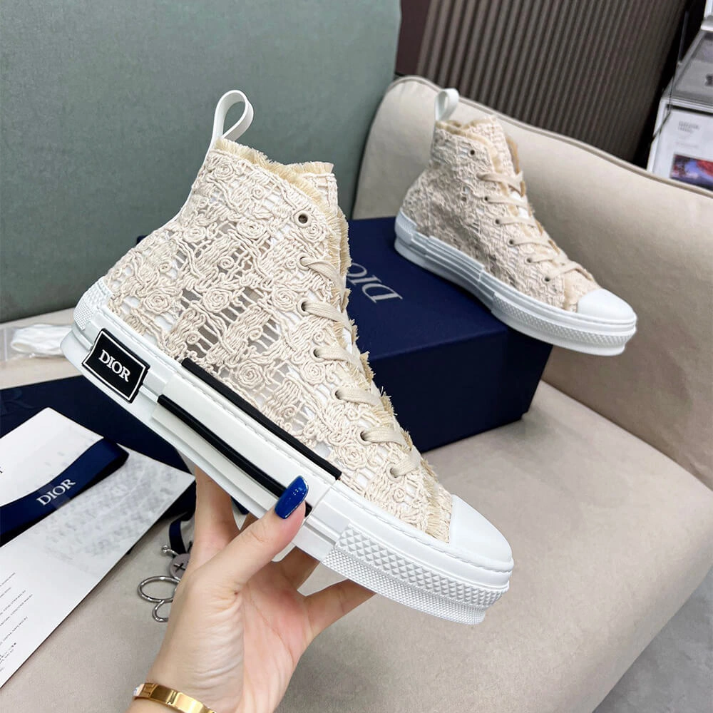 Flexible DIOR B23 High-Top Sneakers Dior Oblique 3343