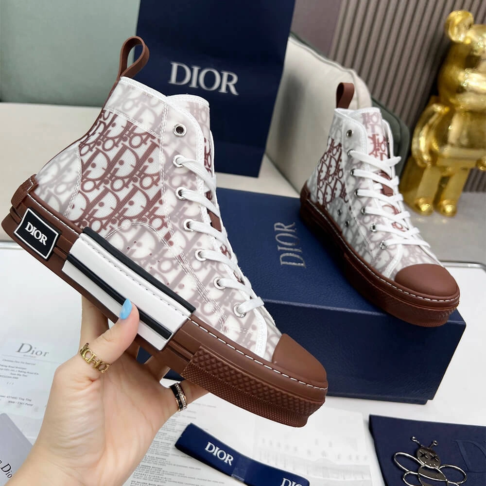 DIOR B23 High-Top Sneakers Dior Oblique Reliable 3306