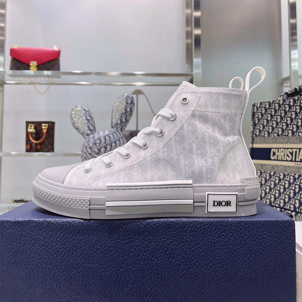 DIOR B23 High-Top Sneakers Dior Oblique Refined 3333