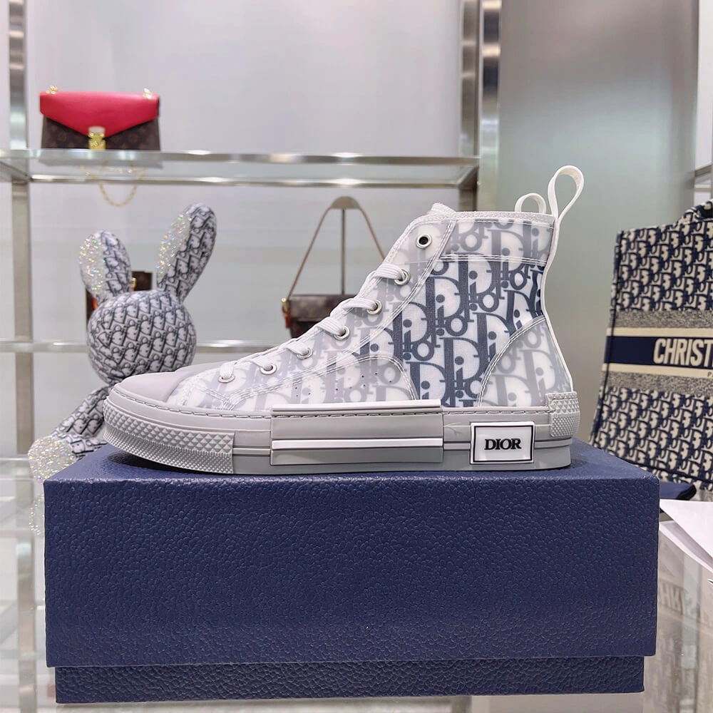DIOR B23 High-Top Sneakers Dior Oblique Attractive 3320