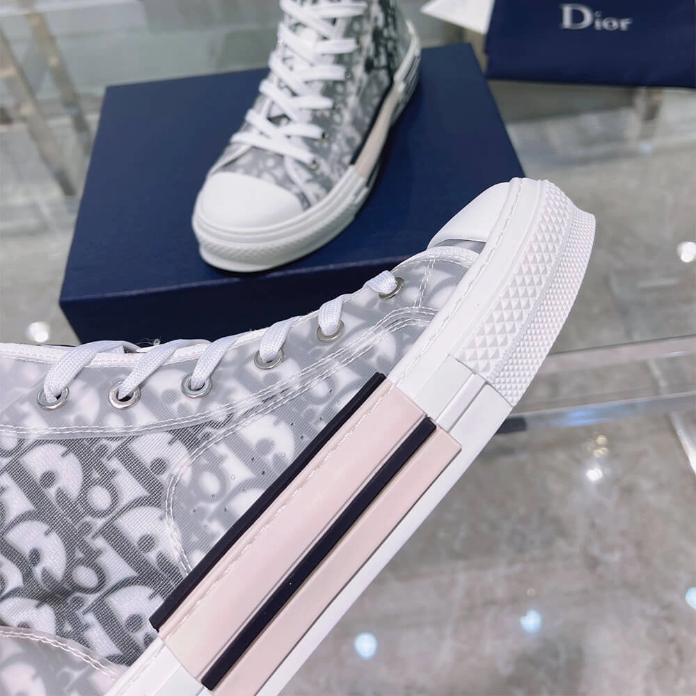 Sporty DIOR B23 High-Top Sneakers Dior Oblique 3328