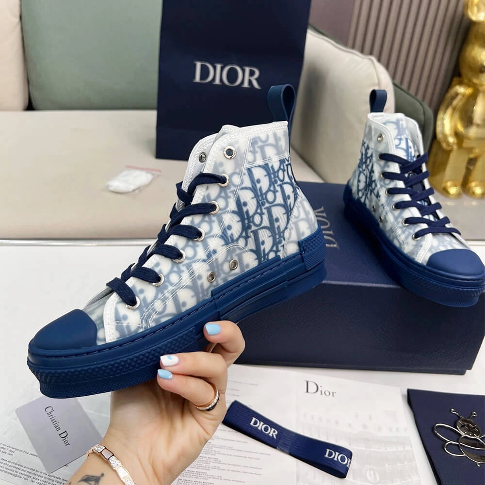 DailyWear DIOR B23 High-Top Sneakers Dior Oblique 3318