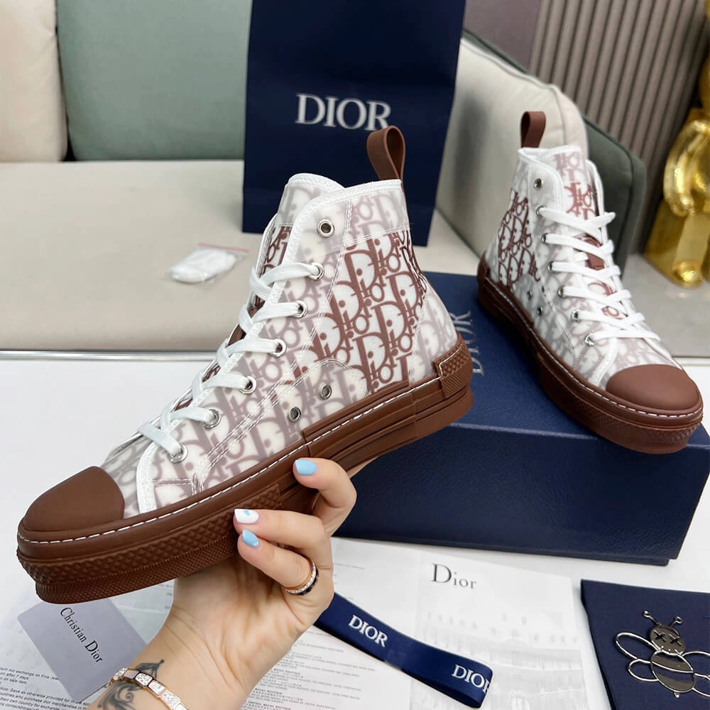 DIOR B23 High-Top Sneakers Dior Oblique Reliable 3306