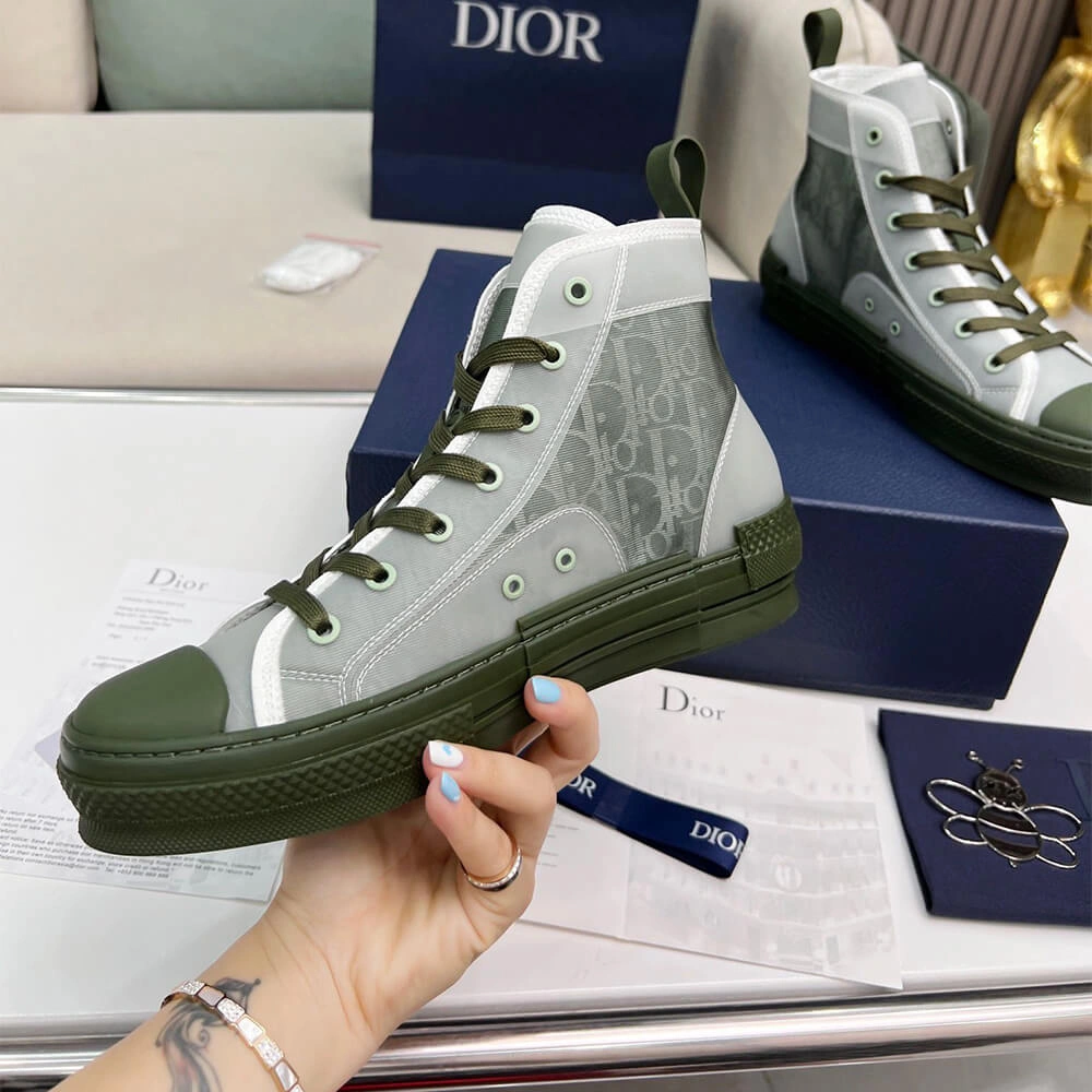 Resilient DIOR B23 High-Top Sneakers Dior Oblique 3311