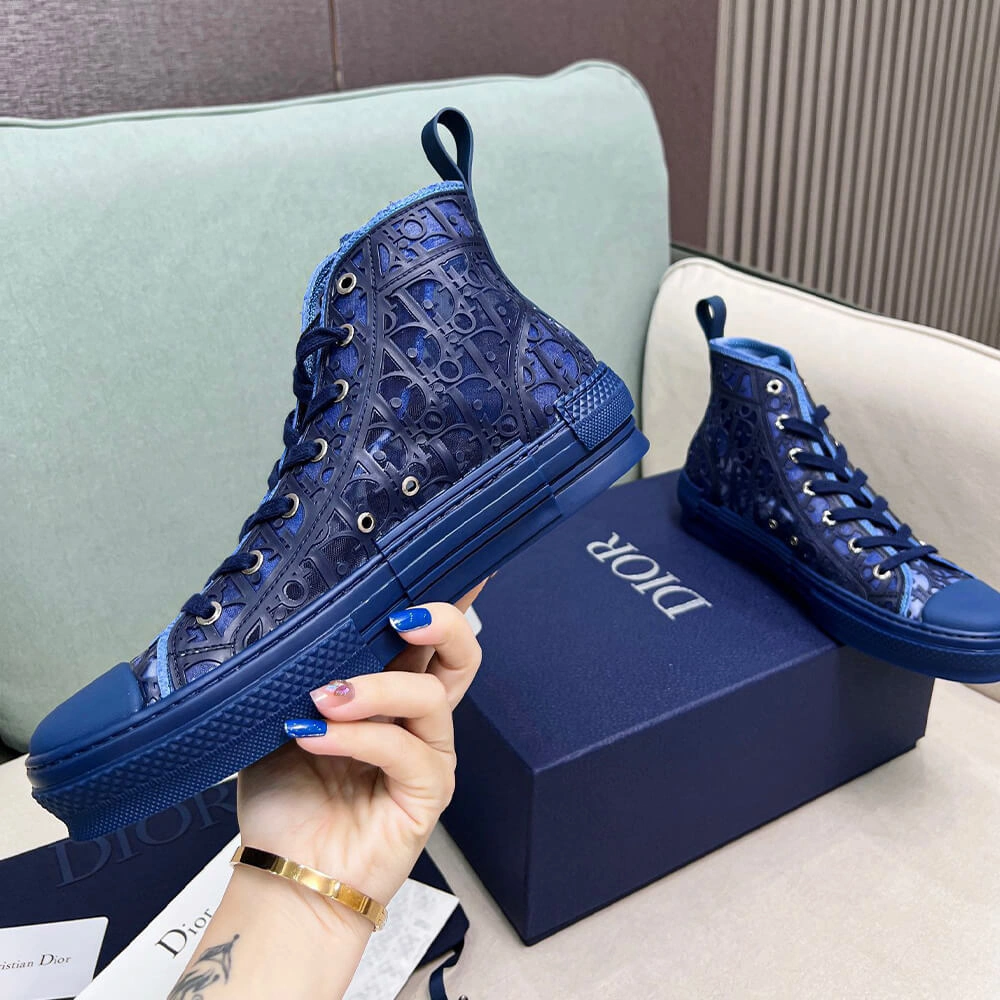 Chic DIOR B23 High-Top Sneakers Dior Oblique 3335