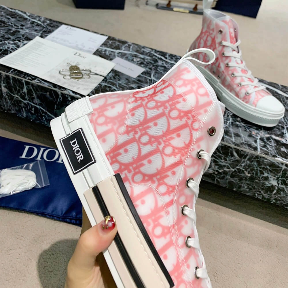 Comfortable DIOR B23 High-Top Sneakers Dior Oblique 3300