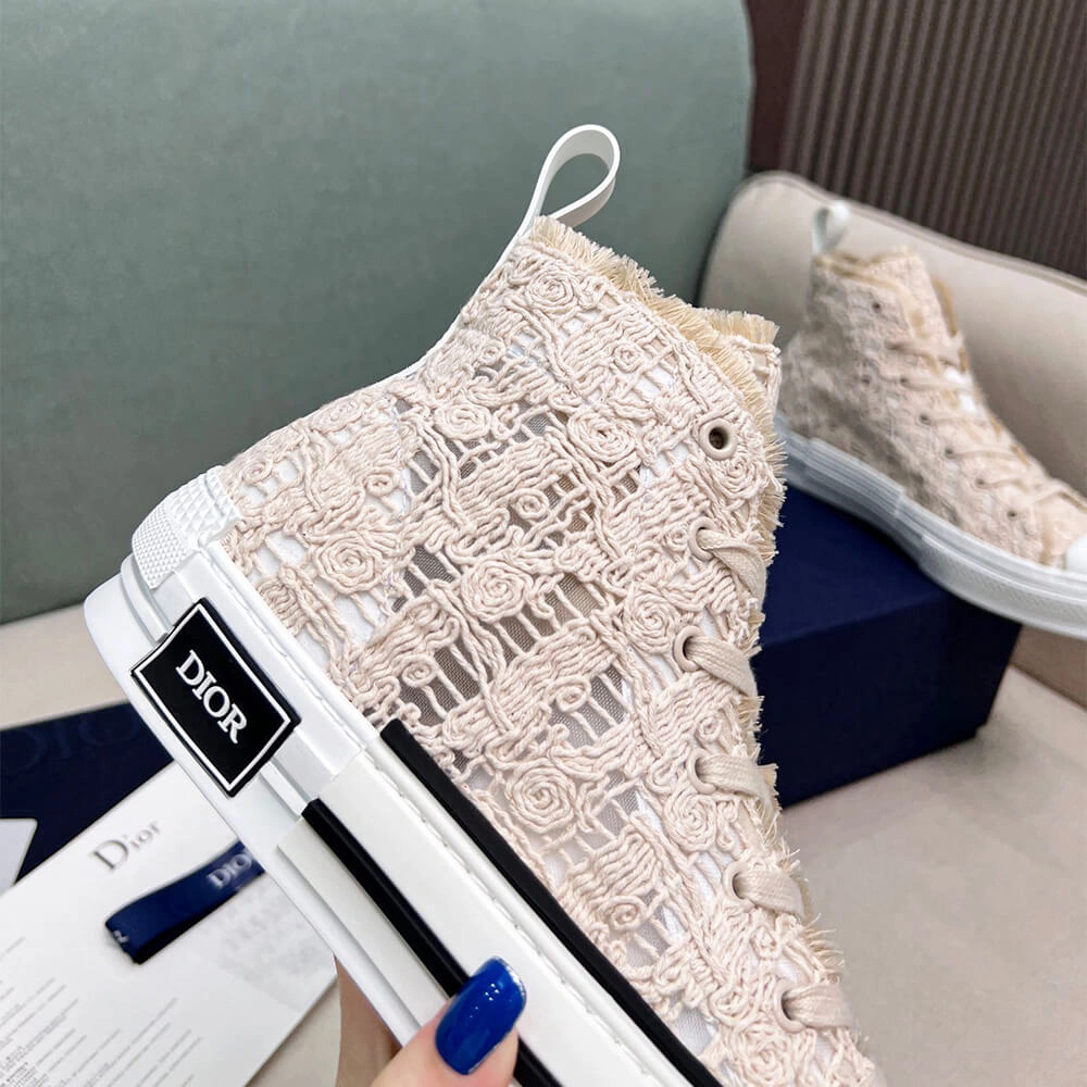 Flexible DIOR B23 High-Top Sneakers Dior Oblique 3343