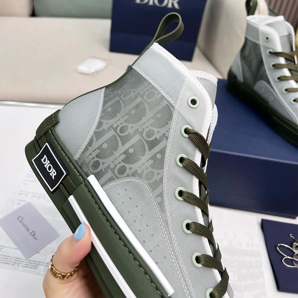 Resilient DIOR B23 High-Top Sneakers Dior Oblique 3311