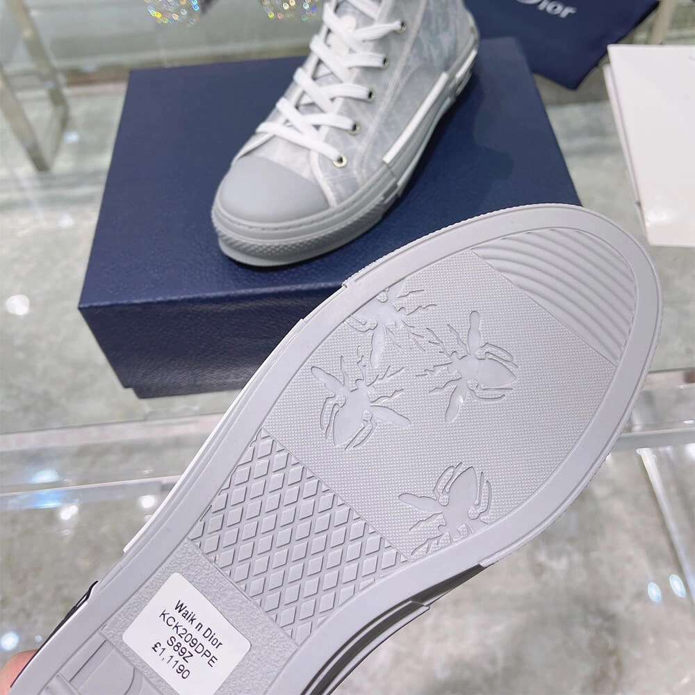 DIOR B23 High-Top Sneakers Dior Oblique Refined 3333