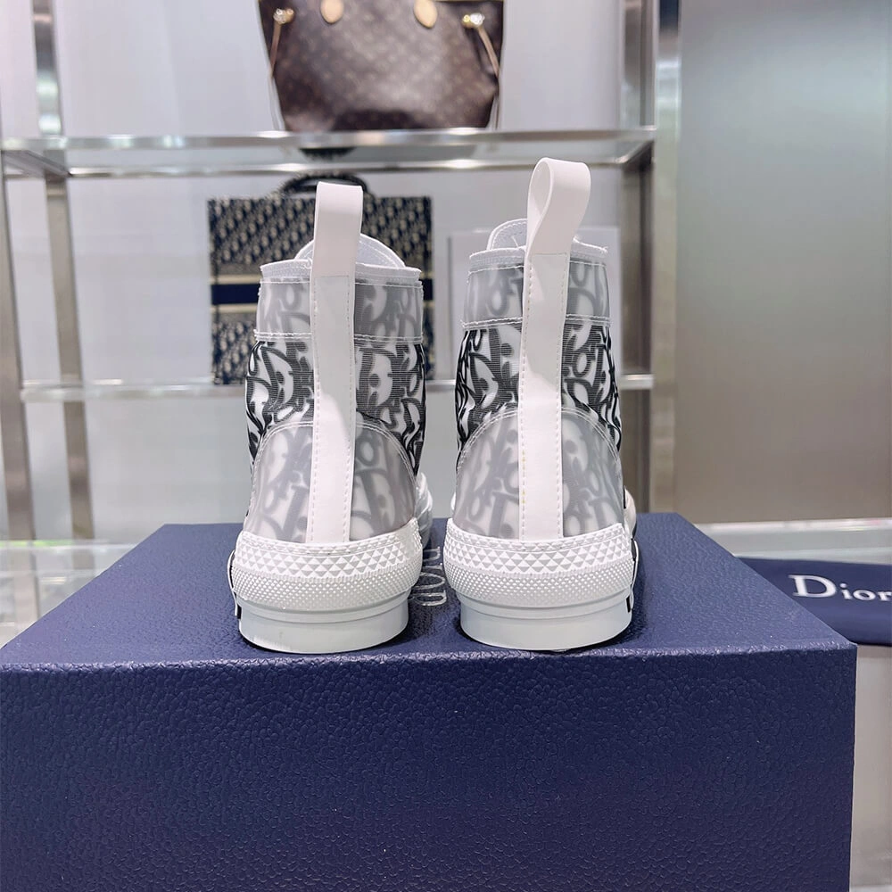Sporty DIOR B23 High-Top Sneakers Dior Oblique 3328