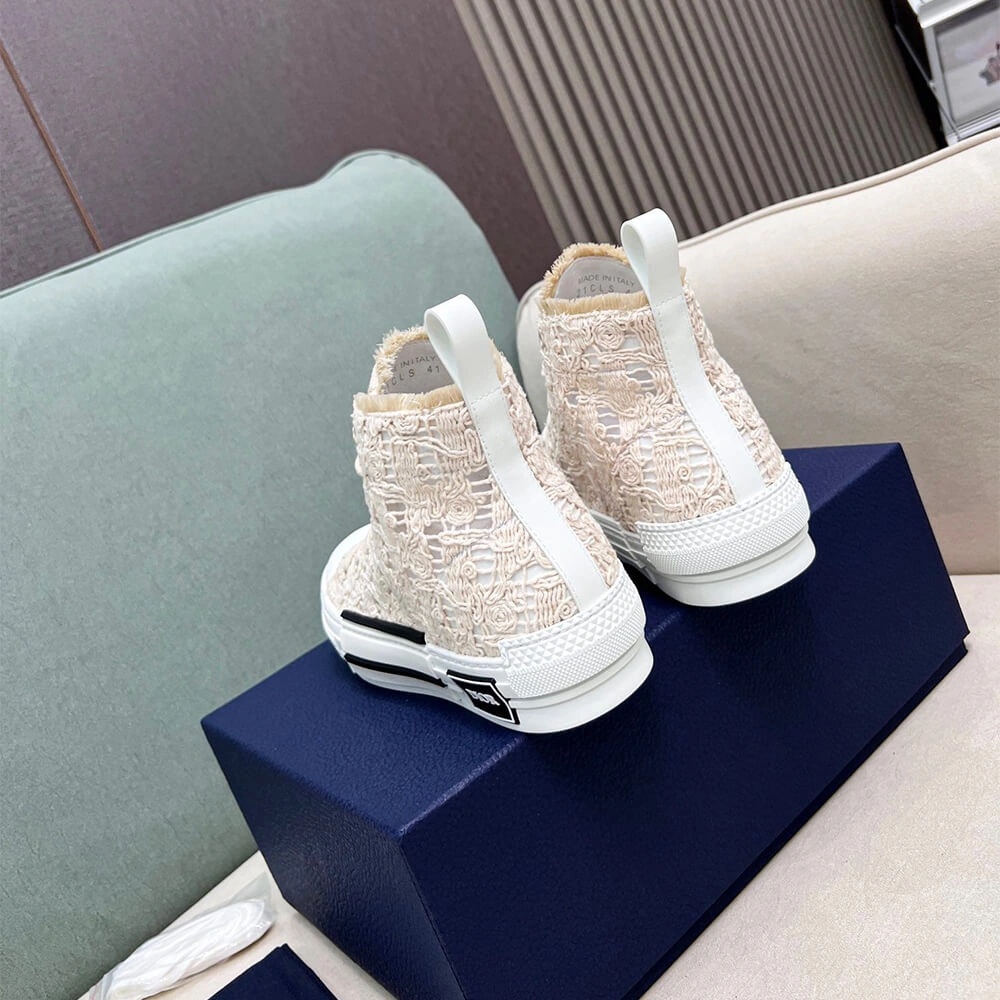 Flexible DIOR B23 High-Top Sneakers Dior Oblique 3343