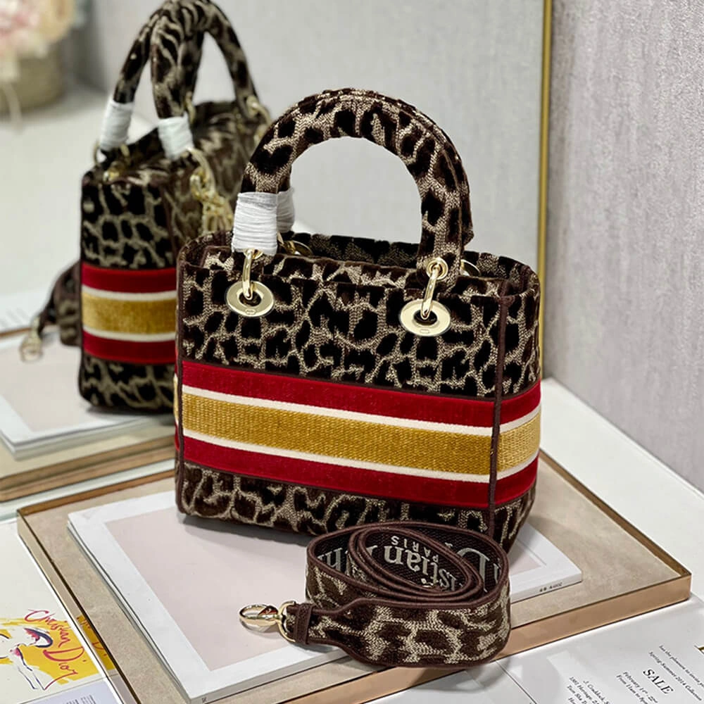 DIOR MEDIUM LADY D-LITE BAG WaterResistant 2409