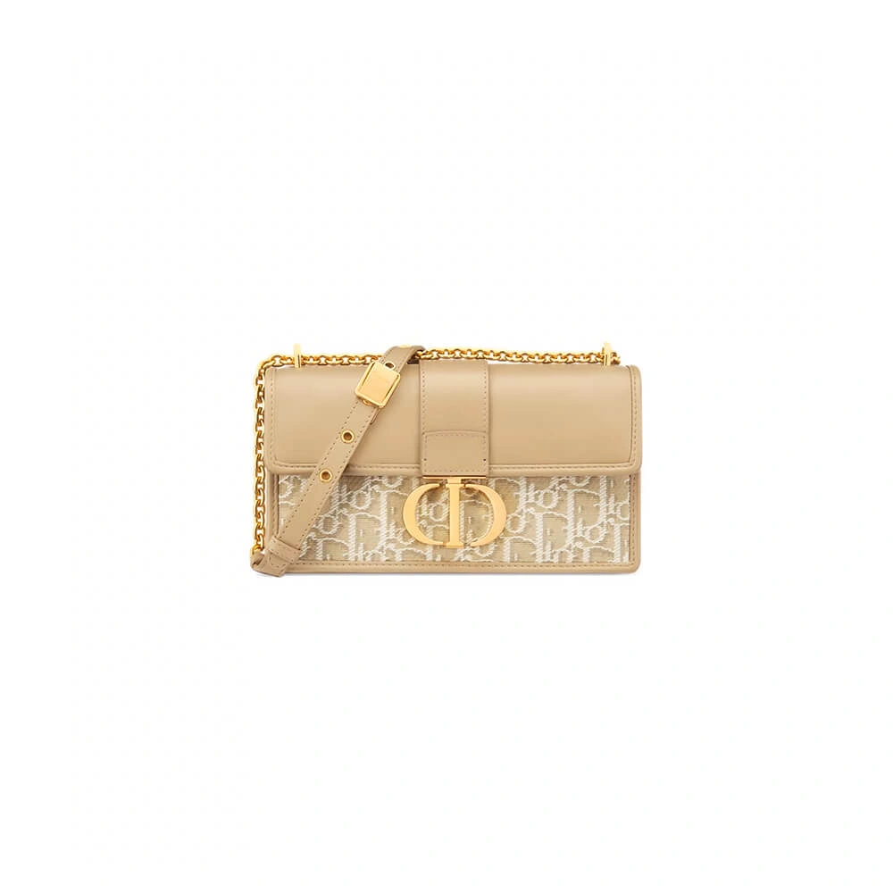 WaterResistant Dior 30 Montaigne East-West Bag with Chain(HIGH-END GRADE) 2216