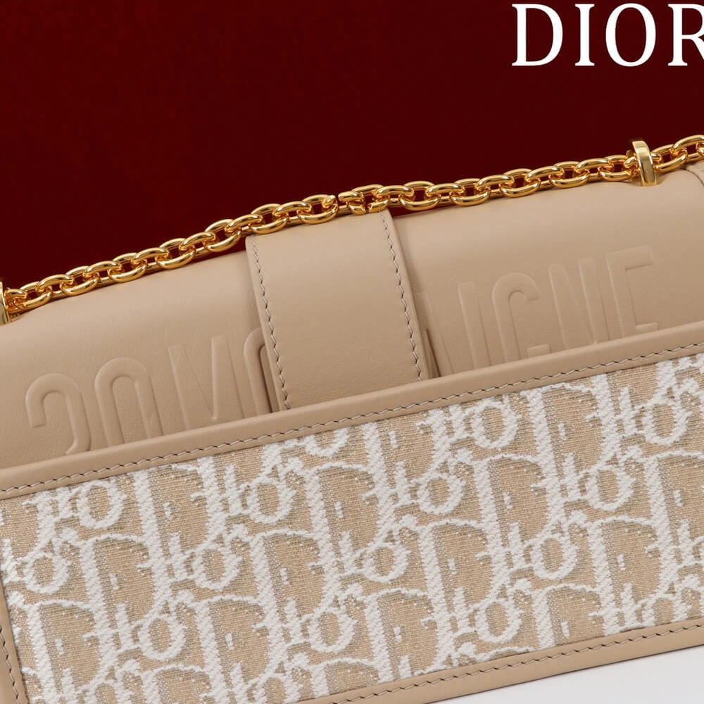 WaterResistant Dior 30 Montaigne East-West Bag with Chain(HIGH-END GRADE) 2216