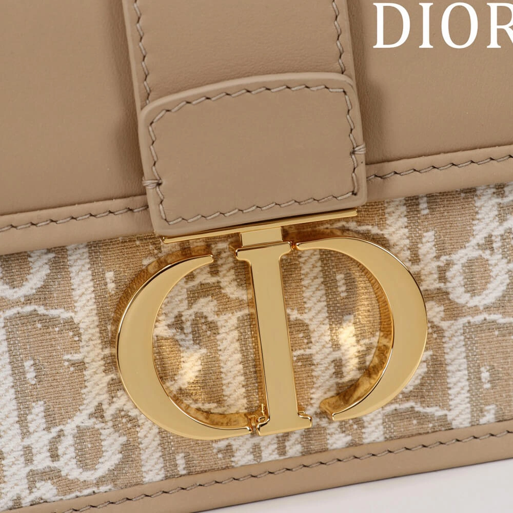 WaterResistant Dior 30 Montaigne East-West Bag with Chain(HIGH-END GRADE) 2216
