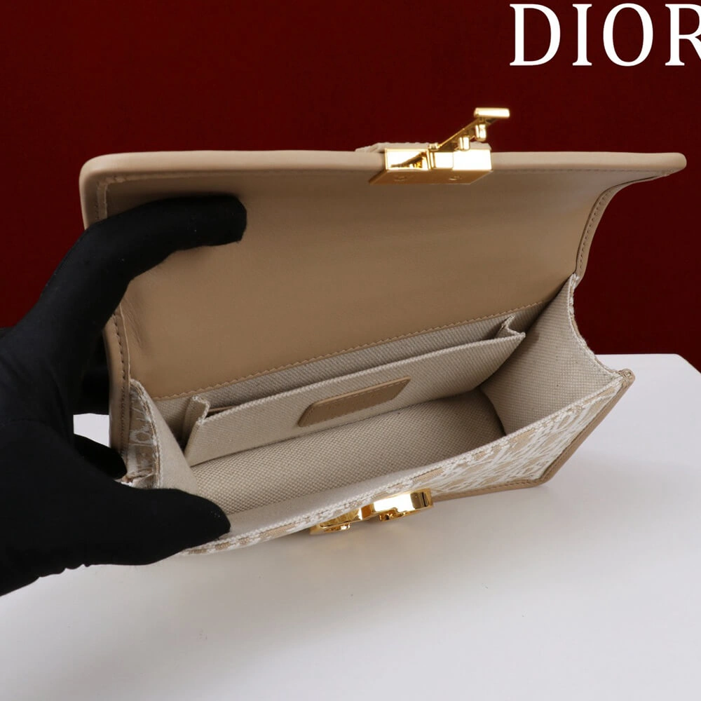 WaterResistant Dior 30 Montaigne East-West Bag with Chain(HIGH-END GRADE) 2216