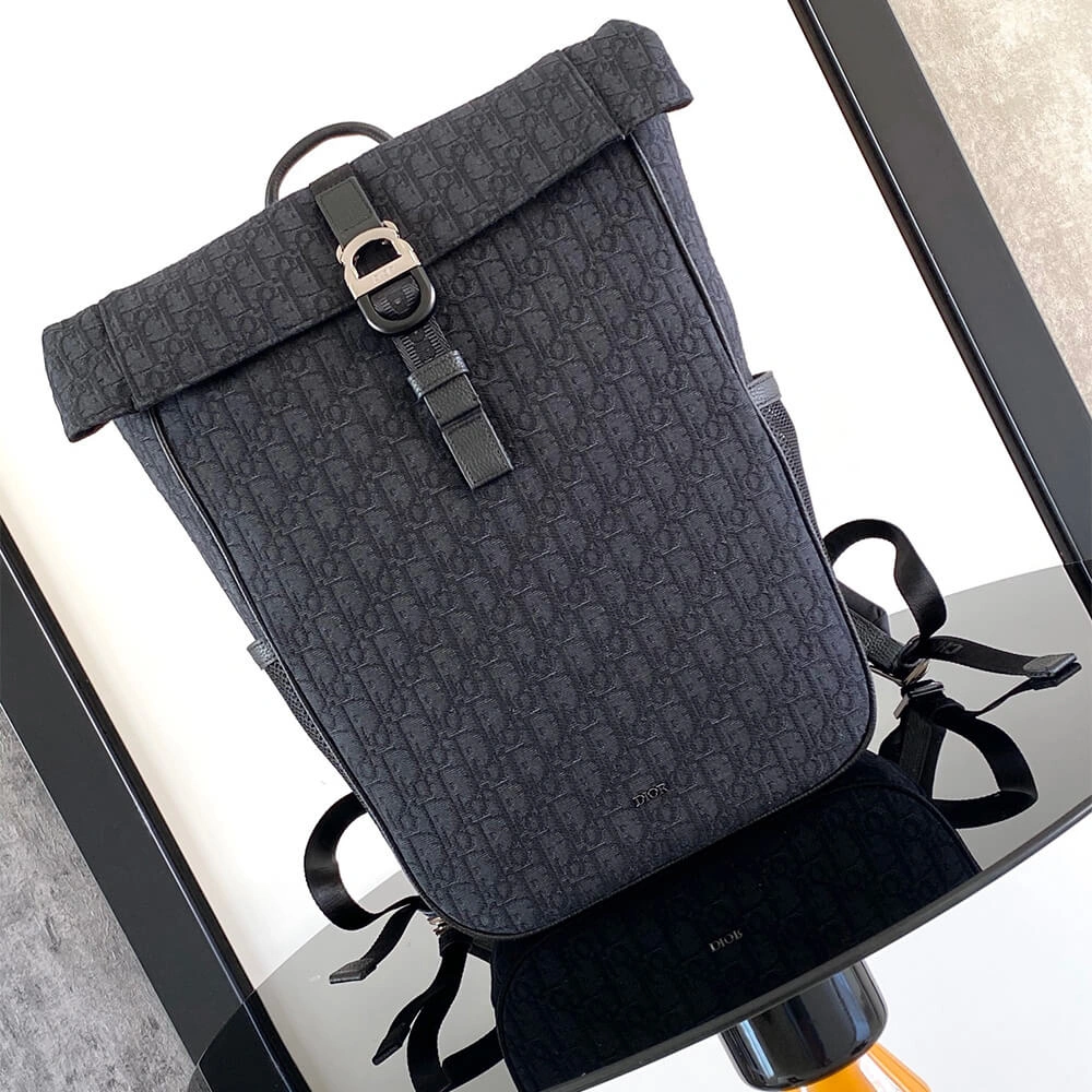 Sustainable Dior 8 Roll Top Backpack(high-end grade) 2335