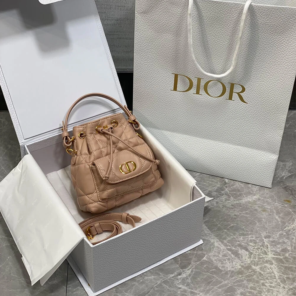Dior Caro Micro Bucket Bag Minimalist 2162