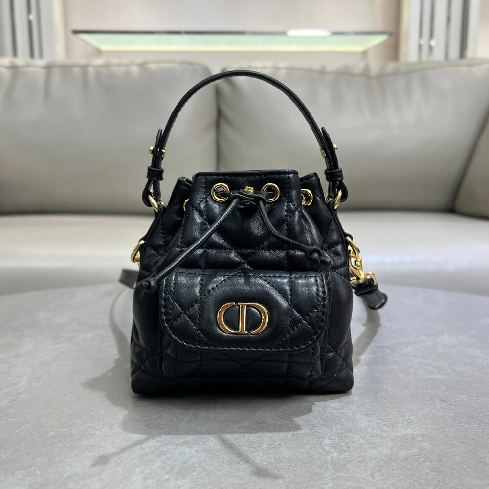 Tailored Dior Caro Nano Bucket Bag(HIGH-END GRADE) 2237
