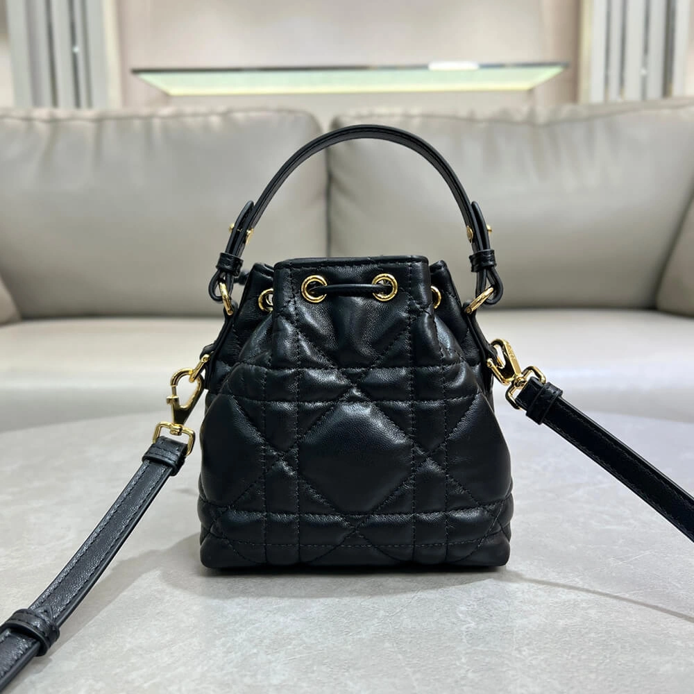 Tailored Dior Caro Nano Bucket Bag(HIGH-END GRADE) 2237