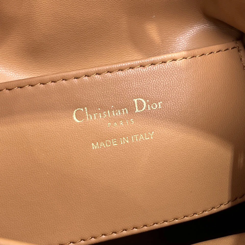 Dior Caro Nano Bucket Bag(HIGH-END GRADE) Durable 2200