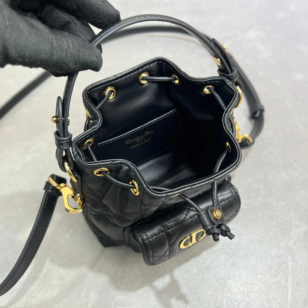 Tailored Dior Caro Nano Bucket Bag(HIGH-END GRADE) 2237