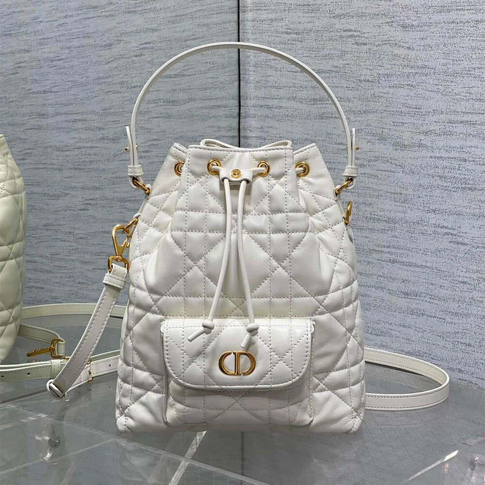 Dior Caro Small Bucket Bag Flexible 2155