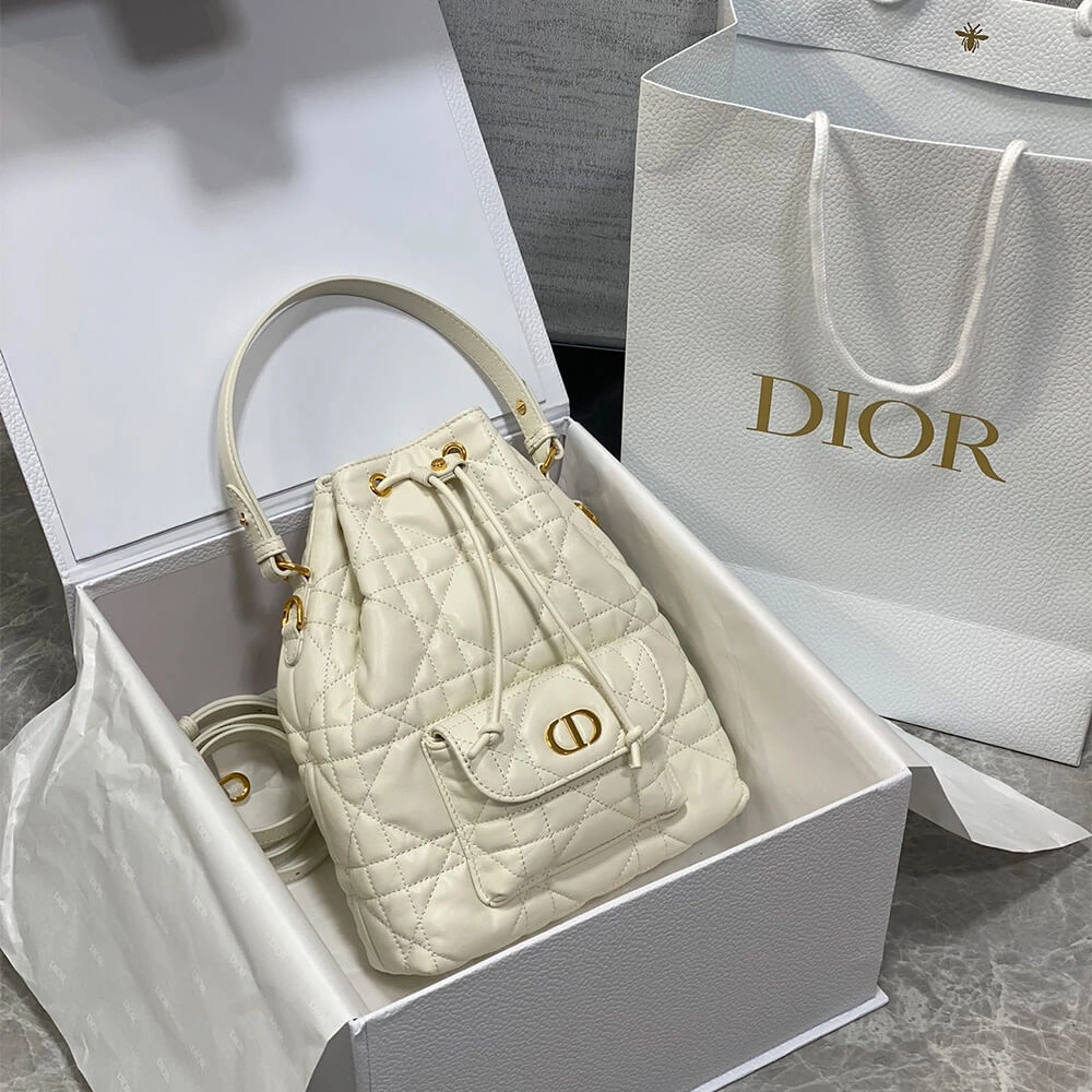 Dior Caro Small Bucket Bag Flexible 2155