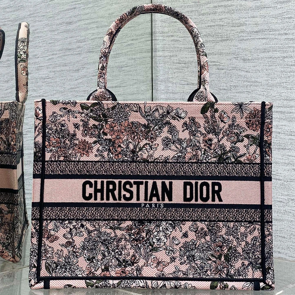 Attractive Dior Lucky Medium Dior Book Tote 2042