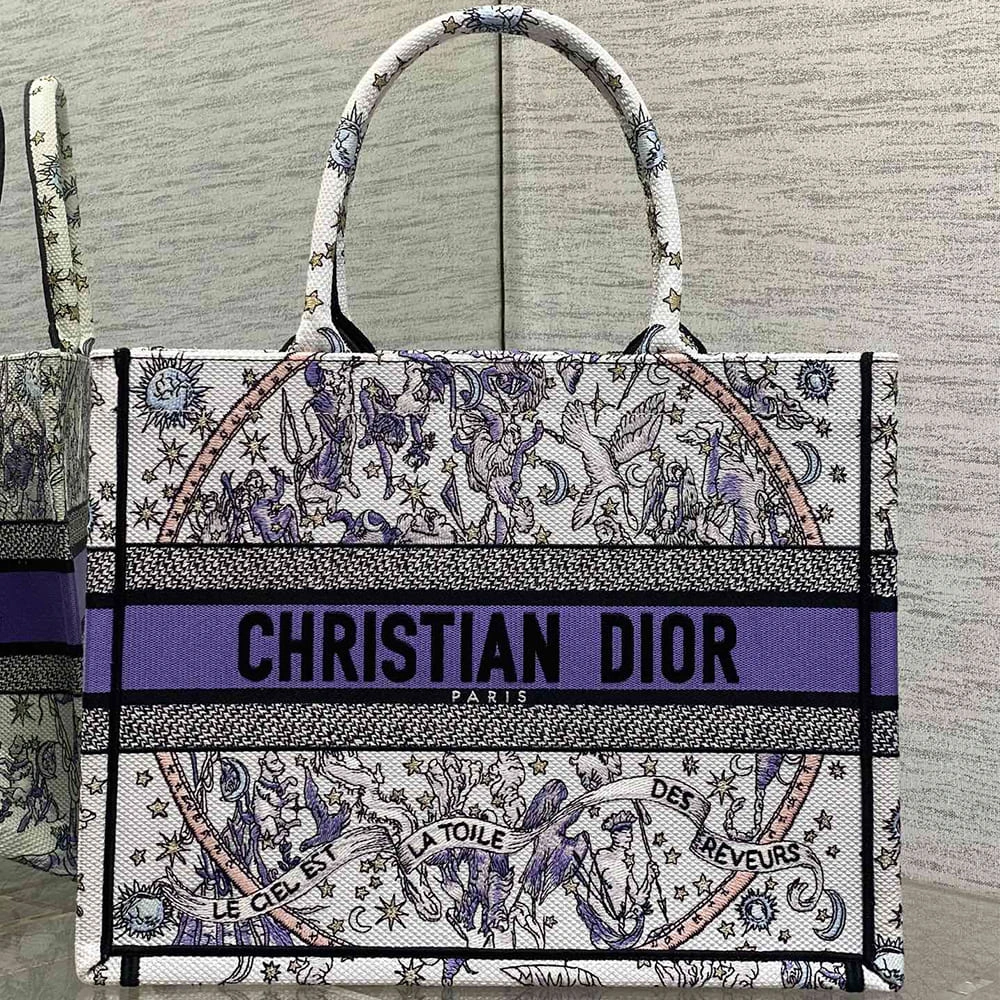AllSeason Dior Lucky Medium Dior Book Tote 2063