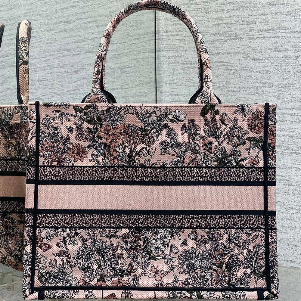 Attractive Dior Lucky Medium Dior Book Tote 2042