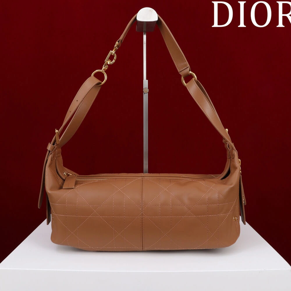 Dior Medium D-Journey Bag in Vintage Smooth Calfskin(HIGH-END GRADE) FlexibleFit 2173