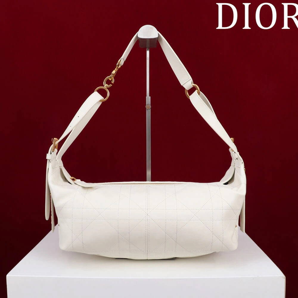 Popular Dior Medium D-Journey Bag in Vintage Smooth Calfskin(HIGH-END GRADE) 2184
