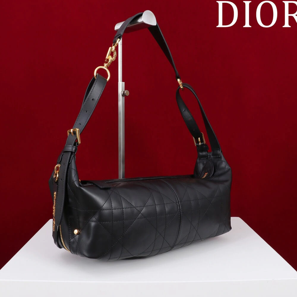 Dior Medium D-Journey Bag in Vintage Smooth Calfskin(HIGH-END GRADE) FashionForward 2179